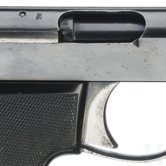 A Webley & Scott Pistol, H. K. Model (Humane Killer)