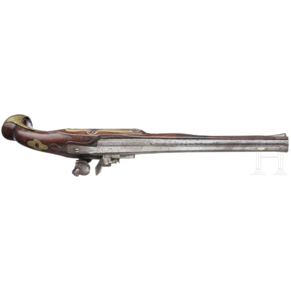 A cavalry pistol in Prussian M 1742 style, by Corbusier Fr&egrave;res in Li&egrave;ge