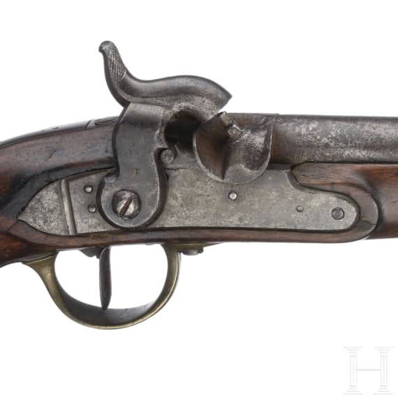 A Hanoverian rifled M 1818/43 "Kolbenpistole"