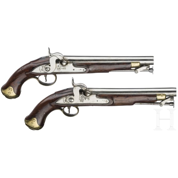 A pair of New Land Pattern pistols of the KGL