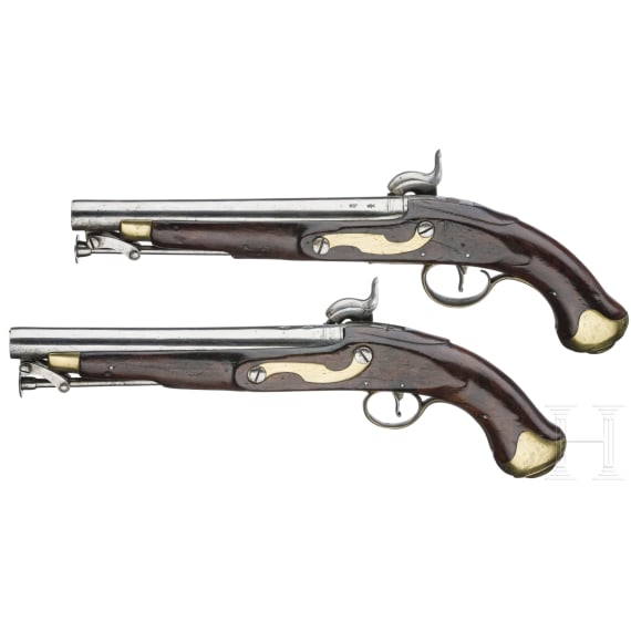 A pair of New Land Pattern pistols of the KGL