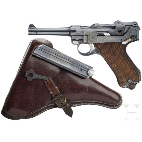 An Erfurt Luger, 1914, then Reichswehr
