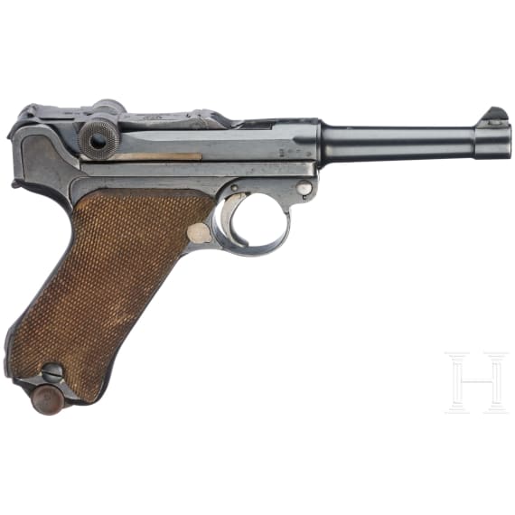An Erfurt Luger, 1914, then Reichswehr
