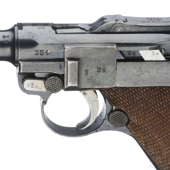 An Erfurt Luger, 1914, then Reichswehr