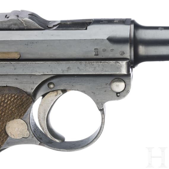 An Erfurt Luger, 1914, then Reichswehr