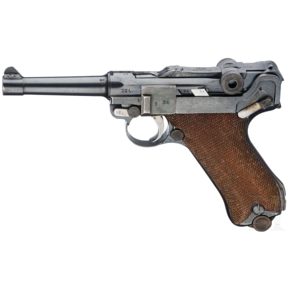 An Erfurt Luger, 1914, then Reichswehr