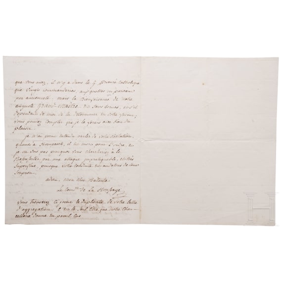 Sammlung Originalmanuskripte des Malteserordens, dabei Briefe des Ritters Alexandre de Gueidan, 16. - 19. Jhdt.