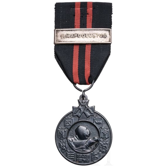 Medaille f&uuml;r den Winterkrieg 1939 - 1940 mit Gefechtsspange der Luftwaffe