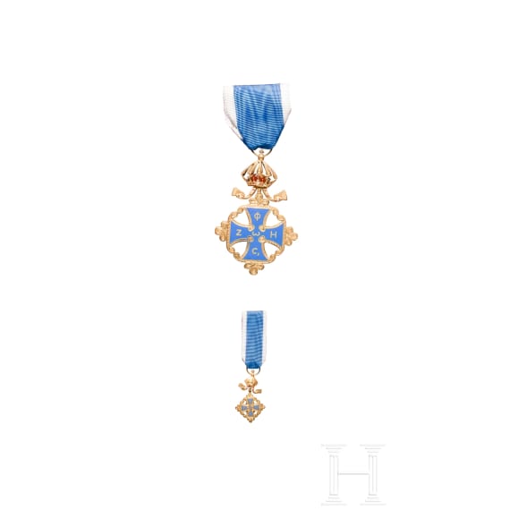 Dekoration des "Patriarchalischer Ordens vom Heligen Kreuz zu Jerusalem", 20. Jhdt.