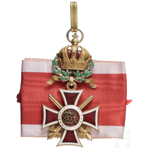 Leopold-Orden - Kommandeurkreuz mit Kriegsdekoration und Schwertern