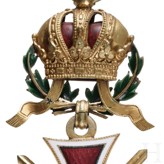 Leopold-Orden - Kommandeurkreuz mit Kriegsdekoration und Schwertern