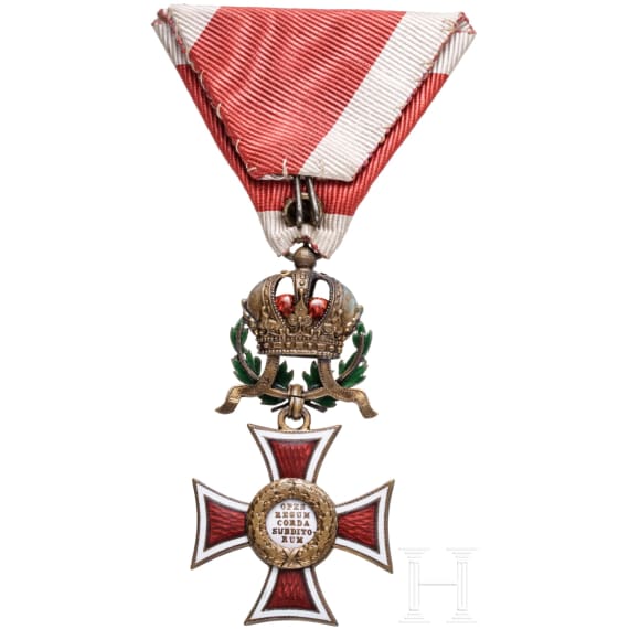 Leopold-Orden - Ritterkreuz mit Kriegsdekoration