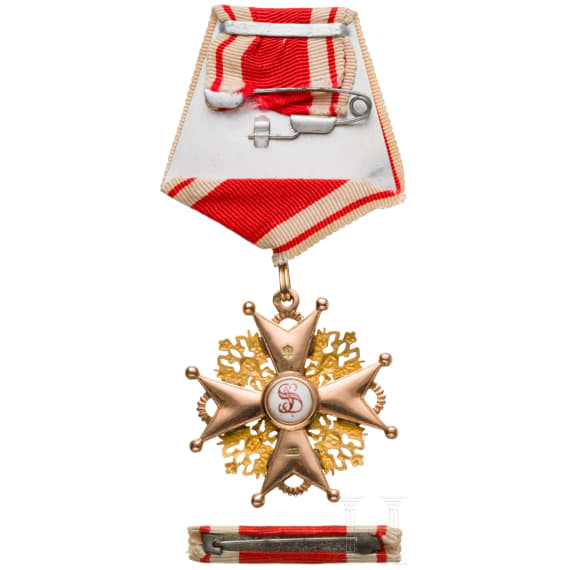 St.-Stanislaus-Orden - Kreuz 3. Klasse, Russland, um 1900