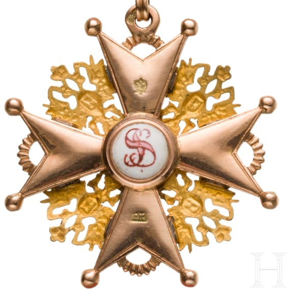 St.-Stanislaus-Orden - Kreuz 3. Klasse, Russland, um 1900