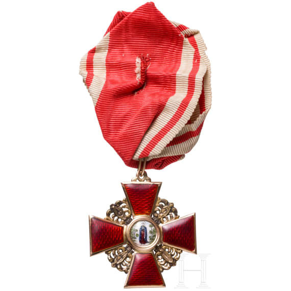 St.-Anna-Orden - Kreuz 3. Klasse, um 1910 - 1915
