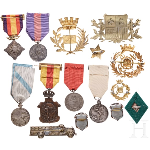 Sammlung Auszeichnungen, Spanien, 20. Jhdt.