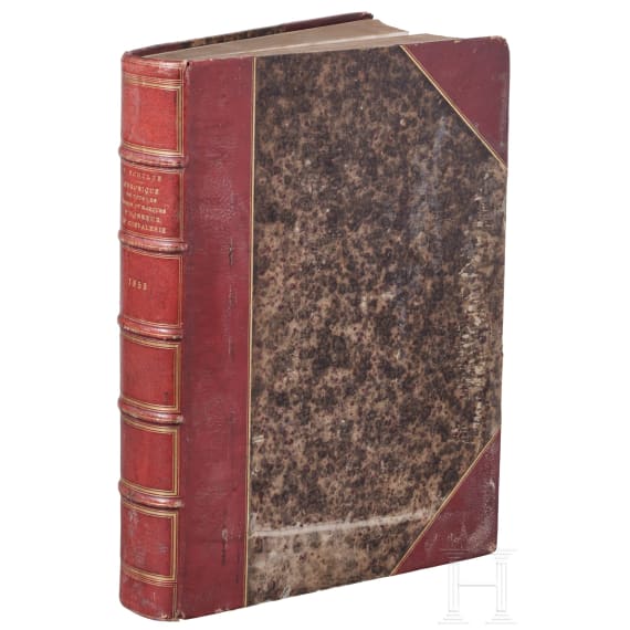 A book "Chronique de tous les ordres de chevalerie"