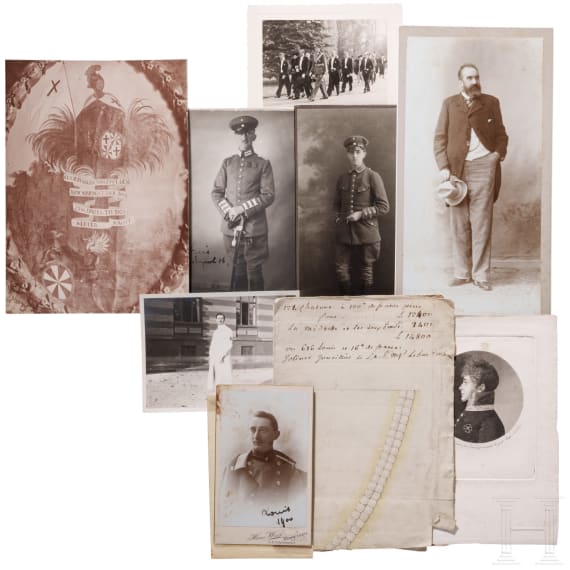 Otto Freiherr von Pechmann - Orden und Fotos, teils aus dem famili&auml;ren Umfeld