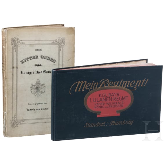 "Die Ritterorden des K&ouml;nigreiches Bayern" von Ludwig von Coulon, M&uuml;nchen, 1838