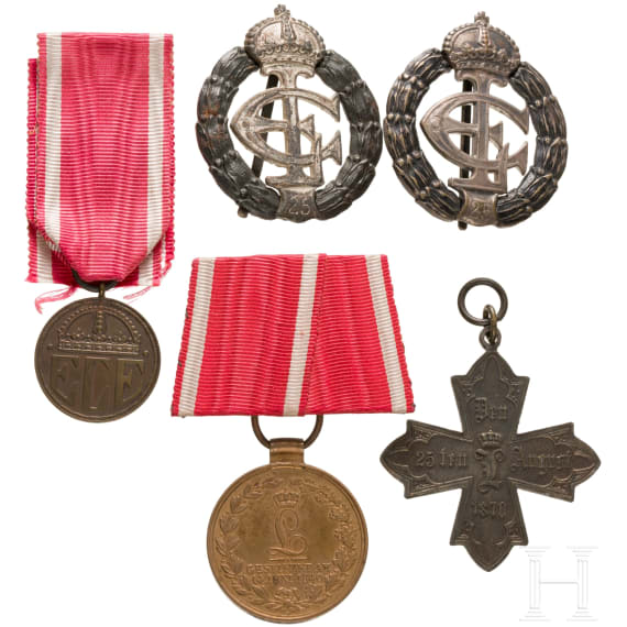Gro&szlig;herzogtum Hessen - kleines Ordenskonvolut