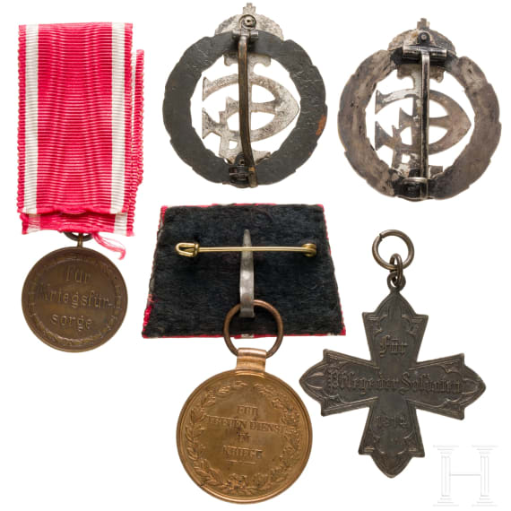 Gro&szlig;herzogtum Hessen - kleines Ordenskonvolut