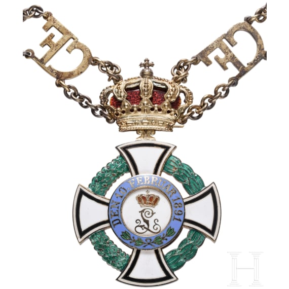 F&uuml;rstlicher Hausorden von Hohenzollern - Replik der Collane