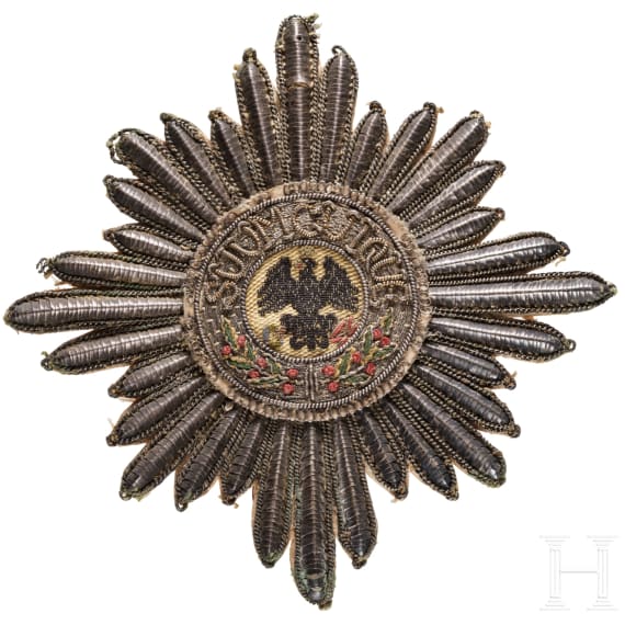 Hoher Orden vom Schwarzen Adler - Replik des Kleinodes und des Bruststerns