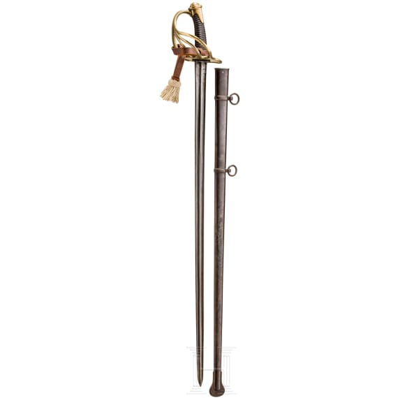 Pallasch M 1854 f&uuml;r Mannschaften der K&uuml;rassiere