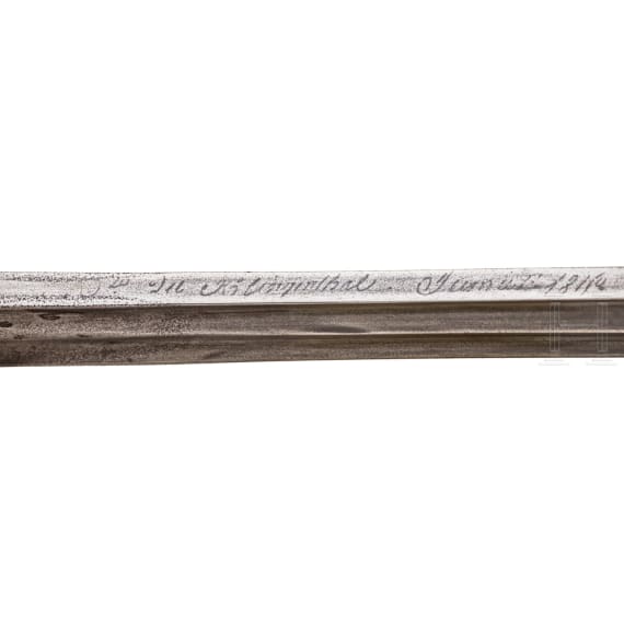 Pallasch M 1854 f&uuml;r Mannschaften der K&uuml;rassiere