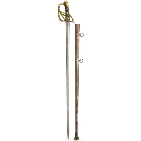 Pallasch M 1854 f&uuml;r Mannschaften der Carabiniers