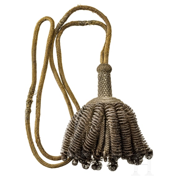 Goldsilbernes Portepee f&uuml;r Stabsoffiziere