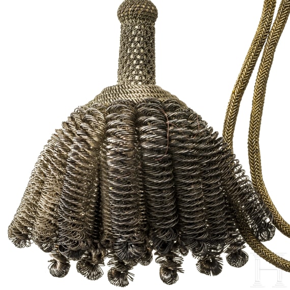 Goldsilbernes Portepee f&uuml;r Stabsoffiziere