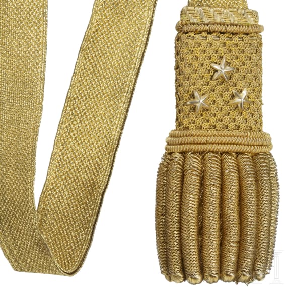 Goldenes Portepee f&uuml;r Gener&auml;le/Marsch&auml;lle