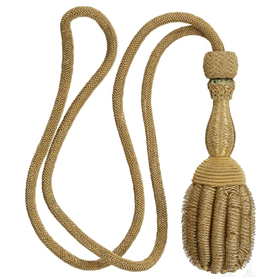 Goldenes Portepee f&uuml;r Stabsoffiziere
