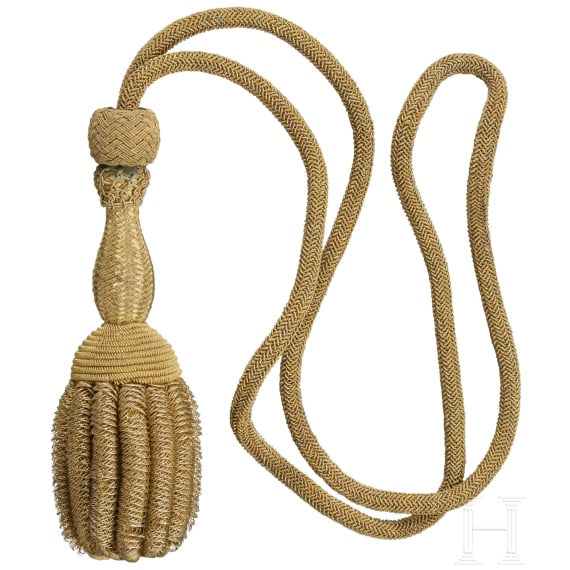Goldenes Portepee f&uuml;r Stabsoffiziere
