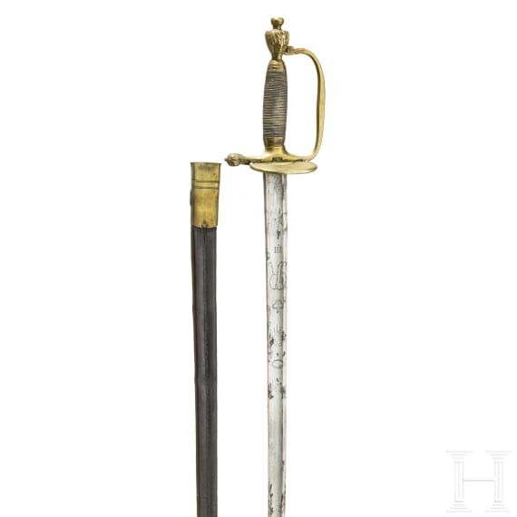 Degen M 1796 f&uuml;r Offiziere der Infanterie