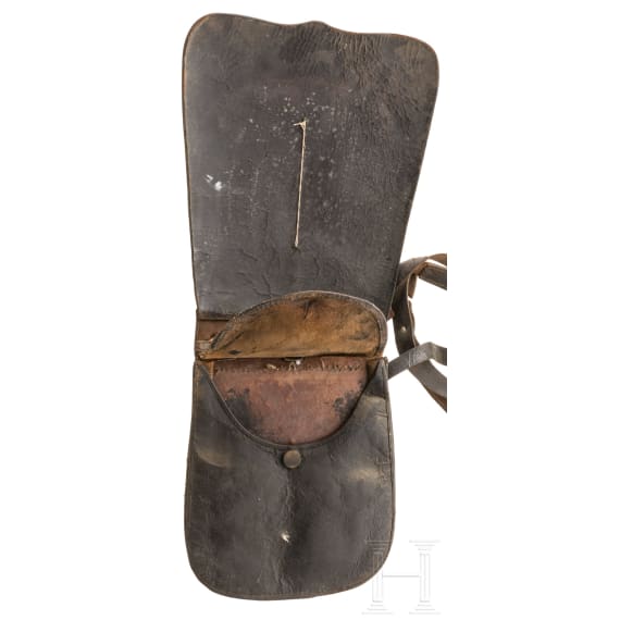 S&auml;bel f&uuml;r Offiziere der berittenen Truppen und S&auml;beltasche, 1. Viertel 19. Jhdt.