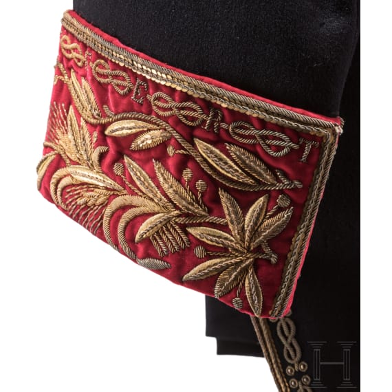 Uniform eines k&ouml;niglichen Diplomaten, 1. H&auml;lfte 20. Jhdt.