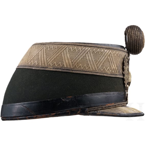 A shako for subaltern officers of the k.u.k. Infantry