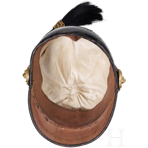 Tschapka f&uuml;r Subalternoffiziere im k.k. Landwehr-Ulanenregiment Nr. 3