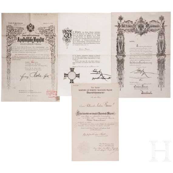 Generalmajor Anton Bauer - Urkunden- und Dokumentennachlass