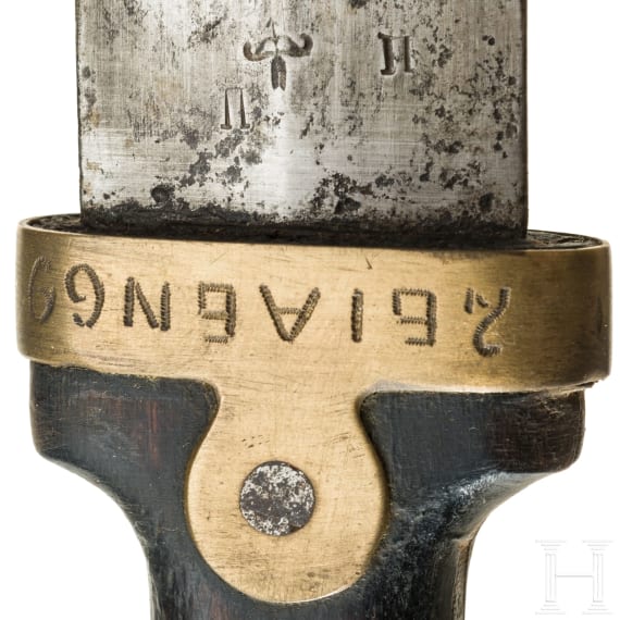 Zwei Artillerie-Kinzale M 1908
