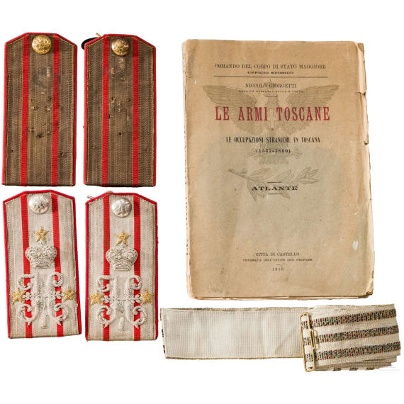 Zwei Paar Schulterst&uuml;cke f&uuml;r einen Oberstleutnant, Russland, um 1910/15