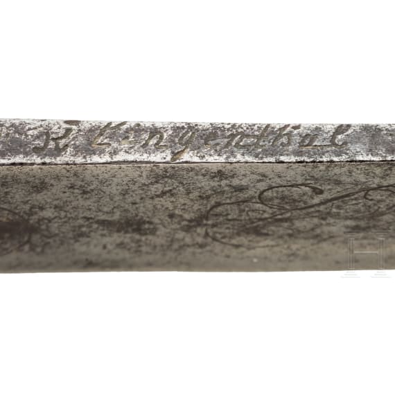F&uuml;nf Infanteries&auml;bel, 18./19. Jhdt.