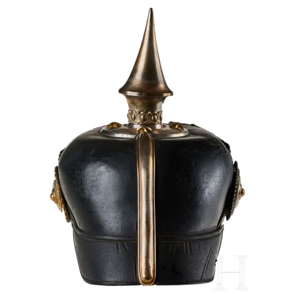 Helm f&uuml;r Offiziere im 1. Badischen Leib-Grenadier-Regiment Nr. 109
