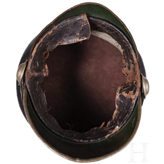Tschako f&uuml;r Angeh&ouml;rige der Infanterie des bayerischen B&uuml;rgermilit&auml;rs, um 1830
