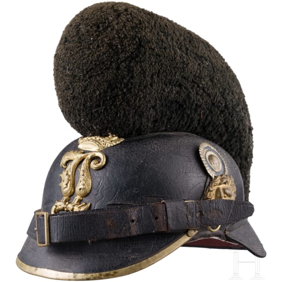 Raupenhelm M 1868 f&uuml;r Mannschaften der Infanterie