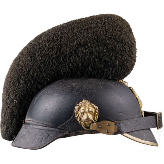 Raupenhelm M 1868 f&uuml;r Mannschaften der Infanterie