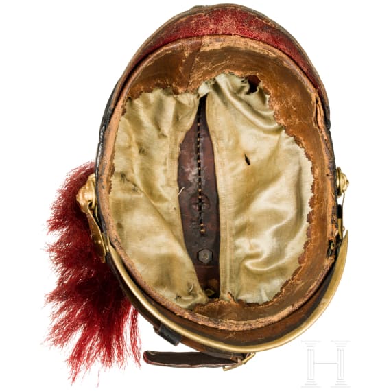 Raupenhelm M 1868 f&uuml;r Mannschaften der Artillerie