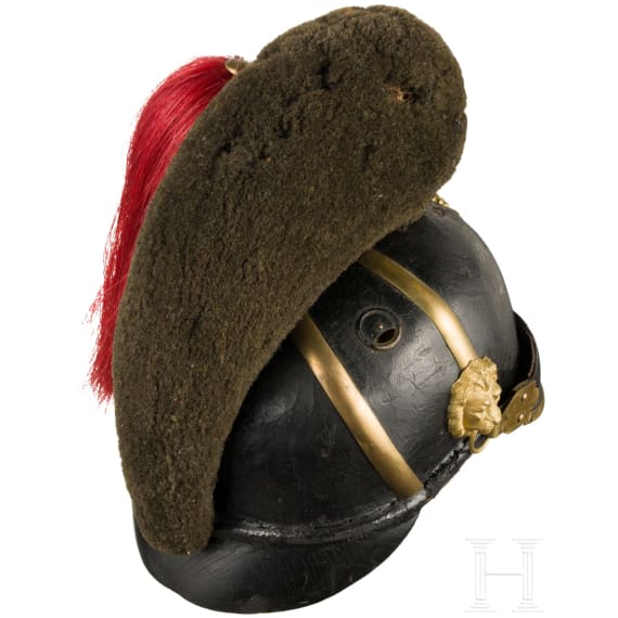 Raupenhelm M 1868 f&uuml;r Mannschaften der Artillerie